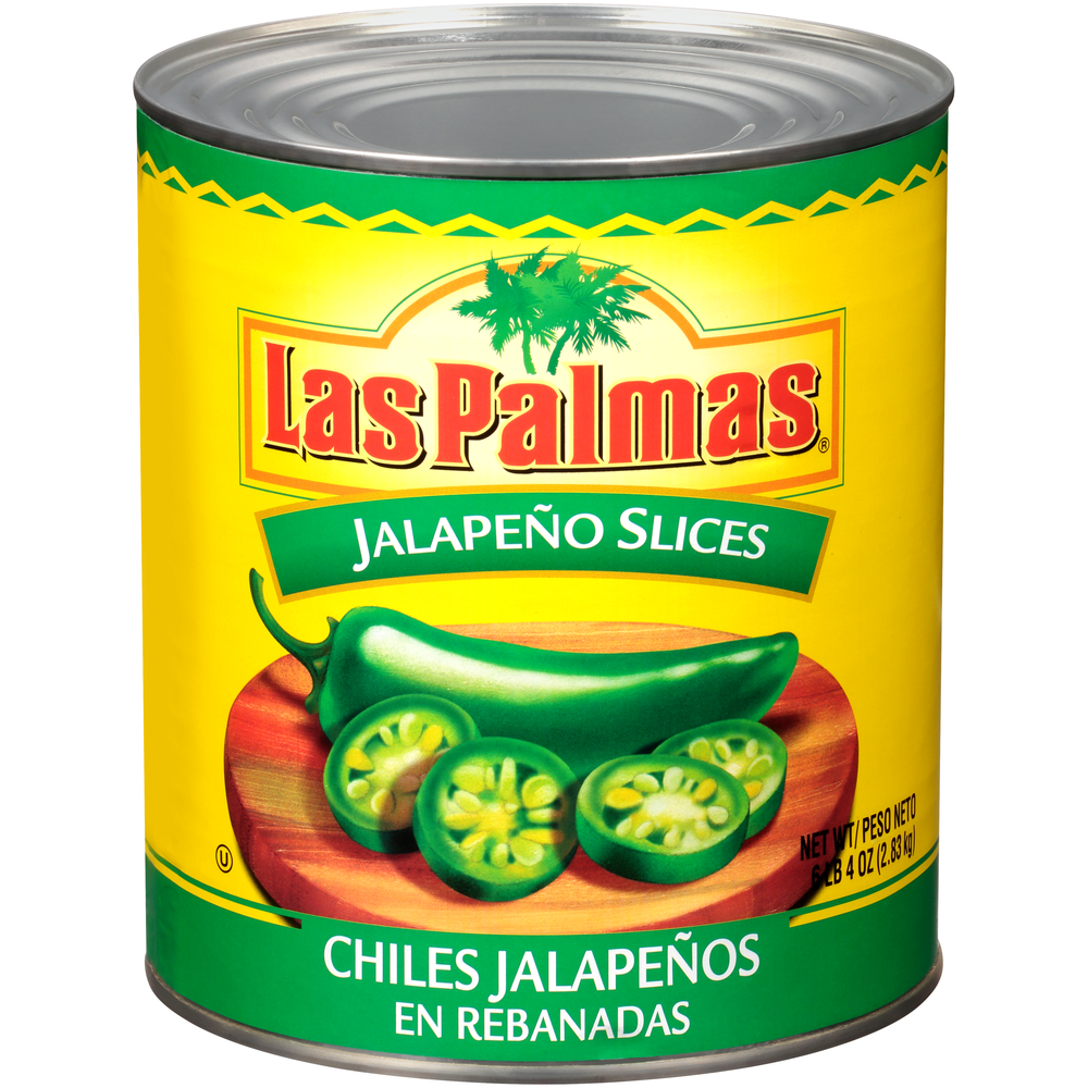 Sliced Jalapeños - Las Palmas Sauces